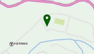 本道寺地区集会センターの地図画像