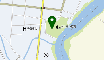 町民ふれあい会館の地図画像