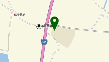 大石田南小学校体育館の地図画像