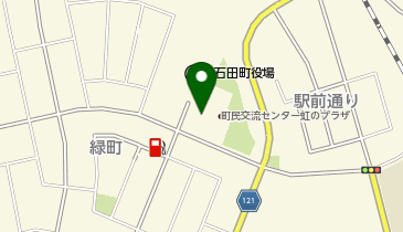 町民交流センターの地図画像