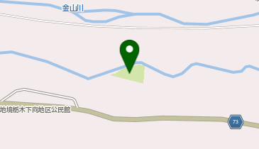 下向地区農村公園の地図画像