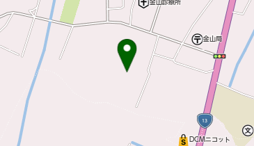 金山町中央公民館(金山町農村環境改善センター)の地図画像