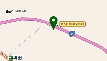 堺田集会所の地図画像