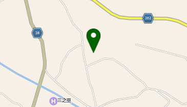 赤倉公民館の地図画像