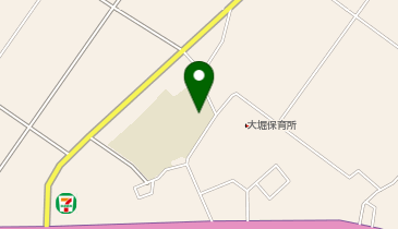 最上町立大堀小学校体育館の地図画像