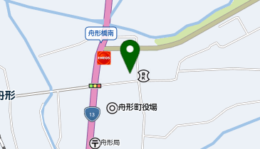 舟形町中央公民館の地図画像