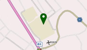 大蔵中学校の地図画像