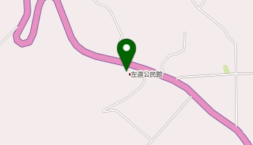 左道公民館の地図画像