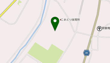 鮭川村中央公民館の地図画像