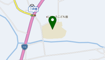 二井宿小学校の地図画像