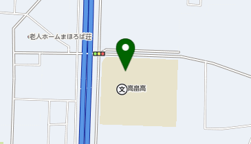 県立高畠高等学校の地図画像