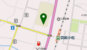 小松小学校体育館・グラウンドの地図画像