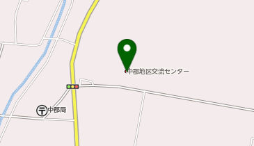 中郡地区交流センターの地図画像
