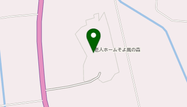 特別養護老人ホームそよ風の森の地図画像