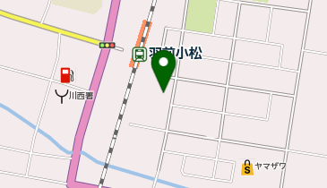 川西町生きがい交流館の地図画像