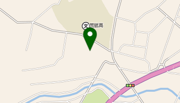 県立荒砥高等学校の地図画像