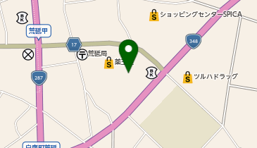 白鷹町産業センターの地図画像