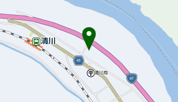 ふれあいホームの地図画像