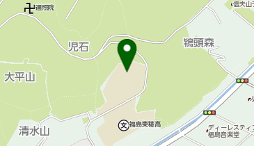 福島東稜高等学校の地図画像