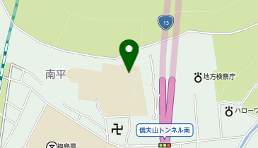福島第四中学校の地図画像
