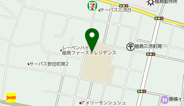 三河台小学校の地図画像