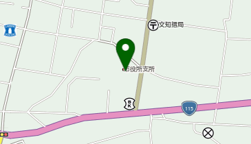もちずり学習センターの地図画像