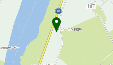 ヘルシーランド福島の地図画像
