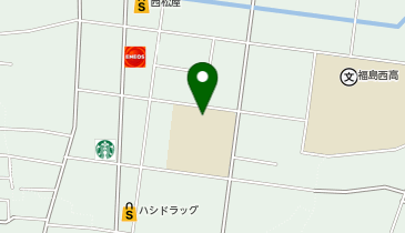 福島大学附属特別支援学校の地図画像