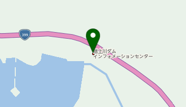 摺上川ダム管理所(インフォメーションセンター)の地図画像