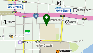 福島第一小学校 屋外運動場の地図画像