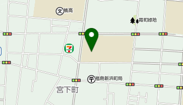 福島大学附属小学校の地図画像