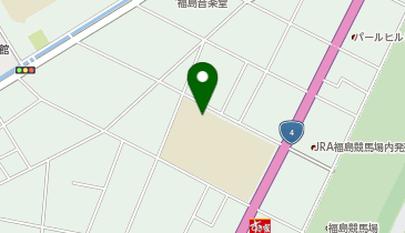 福島第三小学校 屋外運動場の地図画像