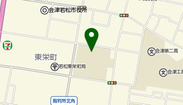 鶴城小学校の地図画像