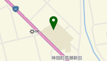 神指小学校の地図画像