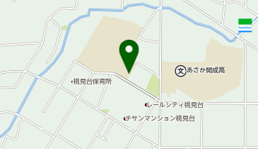 桃見台小学校の地図画像