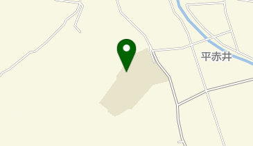 赤井中学校校庭の地図画像