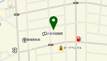小名浜市民会館広場の地図画像