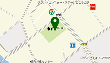 吹松公園の地図画像