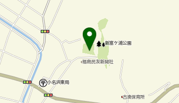 富ケ浦公園の地図画像