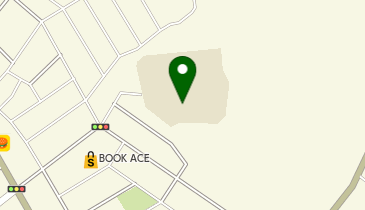 植田小学校校庭の地図画像