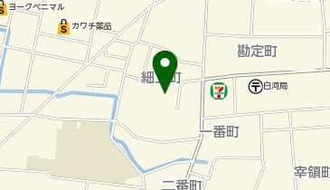 中央公民館の地図画像