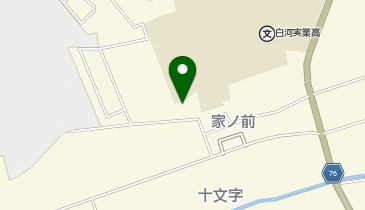 十文字集会所の地図画像