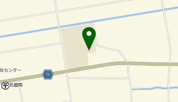 五箇小学校体育館の地図画像