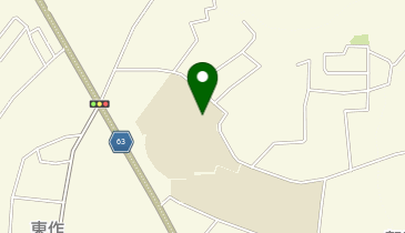 市立第三小学校校庭の地図画像