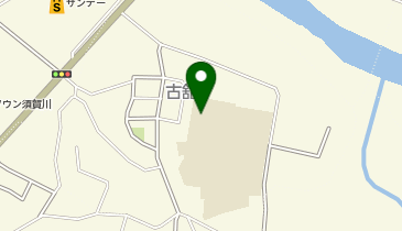 市立阿武隈小学校校庭の地図画像