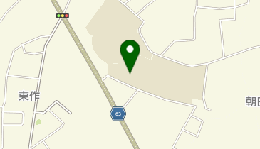 市立第三中学校校庭の地図画像