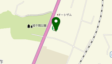 旭ヶ岡公園の地図画像