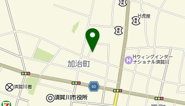 加治町公園の地図画像