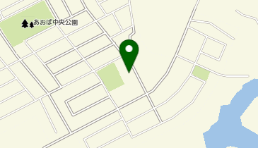あおばふれあい館の地図画像