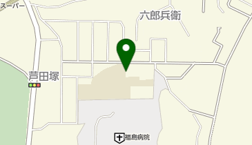 県立須賀川支援学校体育館の地図画像